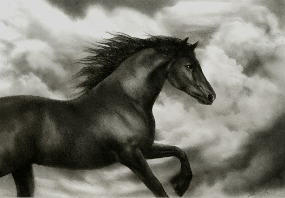 marie donato horse painting
