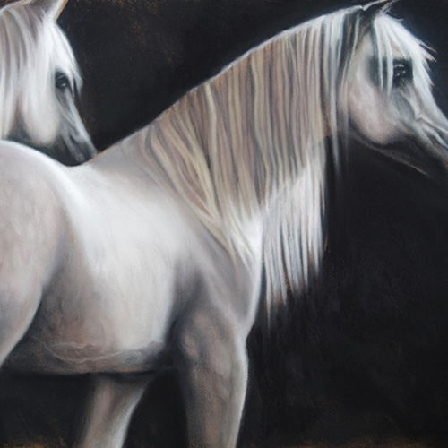 horse painting fine art