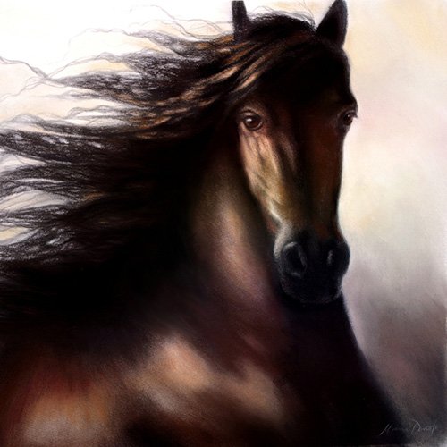 equestrian painting